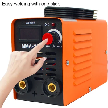 Преносими заваръчни машини ММА-250 Инверторен Електродъгово электросварщик с регулируем ток Компактен заваръчна машина с чекмедже за съхранение на инструменти