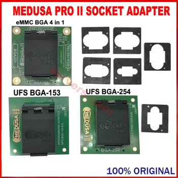 100% Оригинален нов набор от контакти MEDUSA Pro II /Medusa Pro 2 2024 (адаптер UFS BGA-153 и 254 + eMMC 4 В 1)