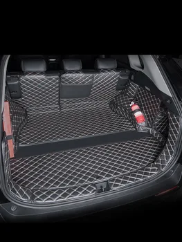 За Toyota RAV4 2020 2021 2022 Калъфи за багажник на кола Кожени Автомобилни аксесоари, Водоустойчиви защитни подложки за интериора на Килими voiture де