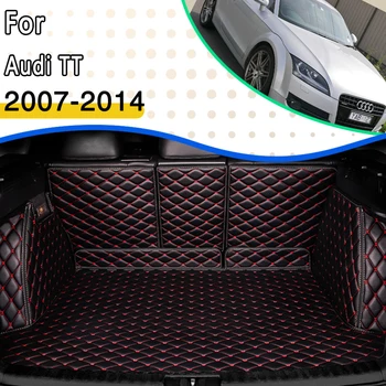Постелки За Багажник Audi TT 8J MK2 4 Seat 2007 ~ 2014 Coche Tank Organizer Mat Accessori Per Auto Подложка За Съхранение на Багажника на Автомобила Автомобилни Аксесоари