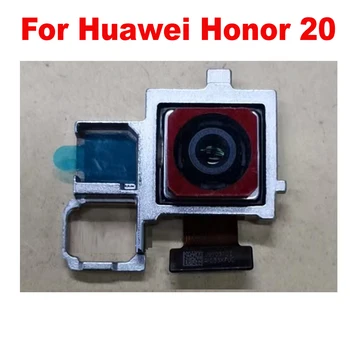 100% Оригинални на най-добрата камера за задно виждане за Huawei Honor 20, голяма основна задна камера, гъвкав кабел за телефон Honor20