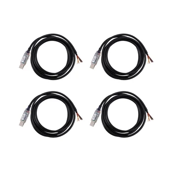 Край на кабели с дължина 4X1, 8 м, кабел USB-Rs485-We-1800-Бт, сериен порт USB-Rs485 за оборудване, промишлени, АД-подобни продукти